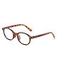 SYGA Children's Anti-Blue Light Glasses Retro Round Tortoiseshell Frame Cute Kids Suitable For Age 4 to 12 Years old
