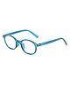 SYGA Children's Anti-Blue Light Glasses Retro Round Blue Frame Cute Kids Suitable For Age 4 to 12 Years old