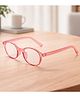 SYGA Children's Anti-Blue Light Glasses Retro Round Pink Frame Cute Kids Suitable For Age 4 to 12 Years old