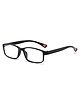 SYGA Anti-Blue Light, Not Broken, Resin Anti-Fall, Fashionable Health-Care Reading Glasses(Black)