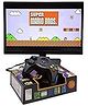 Oskart Ultimate Retro Gaming: 98000-in-1 Video Game Console - 8 Bit Plug and Play, TV Supported Classic Handheld for Single Player (Built-in Games) in Sleek Black