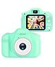 Oskart Digital Camera For Kids 12 MP Video Recorder, Portable Design, 2.0 inch Screen, Inbuilt Games - Perfect for Child's Video Recording and Computer Webcam Fun (Green)(SD Card required - not included)