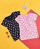 YU by Pantaloons Pack Of 2 Half Sleeves Rabbit Printed Tees - Multi Colour