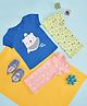 YU by Pantaloons Pack Of 3 Half Sleeves Bear &  Printed Tees - Multi Colour