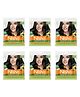 Nisha Creme Hair Color Natural Black 40gm Pack of 6, Permanent Hair Color for Women, No Ammonia, 100% Grey Coverage