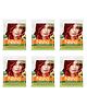 Nisha Creme Hair Color Flame Red Pack of 6, Permanent Hair Colour for Women , Long Lasting Hair Color