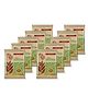 Nisha Nature Mate Henna Based Hair Colour Natural Brown 15gm Pack of 10, No Ammonia, No Resorcinol, 100% Grey Coverage
