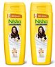 Nisha Egg Protein Shampoo for Strong & Smooth Hair 180ml Pack of 2