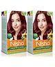 Nisha Creme Hair Color 3.16 Burgundy - 120g Pack of 2 | Permanent Hair Colour | No Ammonia | 100% Grey Coverage