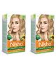 Nisha Creme Hair Color Ultra Blonde - 150g Pack of 2 | Permanent Hair Colour | Long Lasting Hair Color