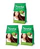 Neeta Hair Henna Powder Hair Color with 5 Herbs Natural Brown 125g Pack of 3, Ammonia Free Hair Colour for Women