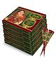 Neeta Mehendi Cones for Hand Desgning & Wedding, Bridal Mehendi Cones Reddish Brown Color 12 Pcs in 1 Box (Pack of 5)