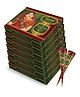 Neeta Mehendi Cones for Hand Desgning & Wedding, Bridal Mehendi Cones Reddish Brown Color 12 Pcs in 1 Box (Pack of 7)