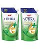 Yutika Liquid Hand Wash Refill Pack 750ml Pack of 2, Neem Handwash, Germ Protection Handwash with a pH Balanced Formula