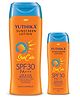 Yuthika Sunscreen Lotion SPF 30 PA    with UVA & UVB Protection, Sunscreen for All Skin Types Combo Pack (300ml   100ml)