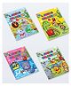 Jumbo Colouring Books For Kids Set of 4|130 Fun Learning Images Per Colour Book| Ages 3 - 6 Years  English