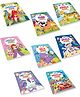 My First Sticker Activity Books (set of 8)| Fun with Picture Sticker Books for Kids   English