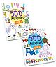 Jolly Kids Fun and Learn 500 Activities Books A for Kids Set of 2| Thinking Skills Activities Books - Learning Counting, Spelling, Solve Puzzle Activities Ages 3Y To 6Y  English