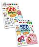 Jolly Kids Fun and Learn 500 Activities Books B for Kids Set of 2| Thinking Skills Activities Books - Learning Counting, Spelling, Solve Puzzle Activities Ages 3Y To 6Y  English