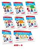 Preschool Learning Senior KG (UKG) Kit D Set of 16| Cursive Alphabet| Number Rhymes and Stories| Phonic| + My First Book of Phonic Words  English