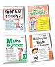 Grade 3 Combo Maths Practice Workbooks Set of 4: Gear Up maths, Maths Olympiad, Challenging Maths Word Problem, Mental Maths Ages 8  9 Years  English