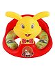 Robbox Toilet Trainer Soft Cushion Baby Potty Seat with Handle and Back Support Toilet Seat for Western Toilet