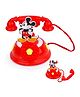 Fiddlerz Attractive Landline Musical Telephone Toy for Kids with Micky Mouse Print, Baby with Light Best Birthday Return Gift for Toddlers