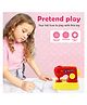 Fiddlerz Mickey Mouse Sewing Machine Toy for Kids Pretend Play Toys for Hours of Fun- Red