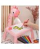 AKN TOYS Projector Painting Desk Drawing Board Table with Projection Function Children Painting Table Educational Toys (colour may vary )