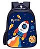 Frantic 14 Inches Premium Quality design Blue ASX Rocket Bag for Kids