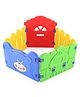 Babyhug Playpen Playard Kids Activity Centre Safe & Spacious Play Yard - Multicolour