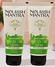 Nourish Mantra- Green Tea Tatva Face Wash | Formulated with Green Tea, Walnut Powder & Niacinamide| Face Wash For All Skin Types | 2-in-1 Exfoliator & Face Cleanser for face |Paraben & SLSSLES Free - 50 ml (Pack of 2)