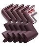 Kidsmate Extra Long Baby Proofing  Edge and Corner Guards Extra Long Protectors  Pack of 10 - Brown