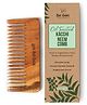 Nat Habit Kacchi Neem Wooden Shampoo Comb - Soaked In 17 Herbs, Neem & Sesame Oil -  Suited For Long & Thick Hair