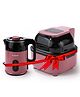 FUMATO  1100W Peek Through Air Fryer (6.8L) and  1.8L Portable Electric Kettle (1500W)- Cherry Pink