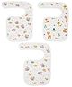 Haus & kinder Safari Blossom : Pack of 3 Bibs