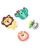 Oh! Pair Animal Jibbitz Pack of 4 - Multicolor