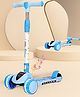 Little Olive Pluto Scooter with LED Lights and Adjustable Height - Blue