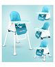 Little Olive 4 in 1 High Chair with Safety Harness and Adjustable Height - Blue