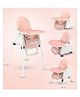 Little Olive 4 in 1 High Chair with Safety Harness and Adjustable Height - Pink