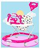 Little Olive Musical Activity Walker with Parental Handle - Pink