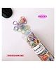 Mihar Rubber Bands & Scrunchies Sets Pack of 300 Free Size - Multicolour