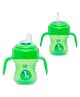Mee Mee 2 in 1 Spout & Straw Sipper Cup Green - 150 ml