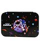 Smily Kiddos Brunch Steel Lunch Box Astronaut Theme - Black