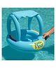 Sanjary Inflatable handle swimming baby float tube for kids - Blue