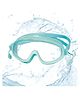 Sanjary Swimming Goggles (color & design may vary)