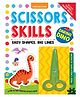 Daring Dino Scissors Skills Activity Book for Kids Age 4 to 7 years With Child Safe Scissors, Games & Mask Cutting Practice Workbook Games, Craft Activities|Develop Motor Skills & Creativity