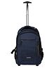 NOVEX Epistle Soft Sided Laptop Trolley Backpack - Blue | Backpack Trolley | Laptop Roller Case- 18 Inches