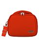 NOVEX Soft Sided Luggage Cosmetic Vanity Case | Cosmetic Makeup Kit Storage Organizer Travel Toiletry Vanity Bag - Red