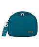 NOVEX Soft Sided Luggage Cosmetic Vanity Case | Cosmetic Makeup Kit Storage Organizer Travel Toiletry Vanity Bag - Turquoise